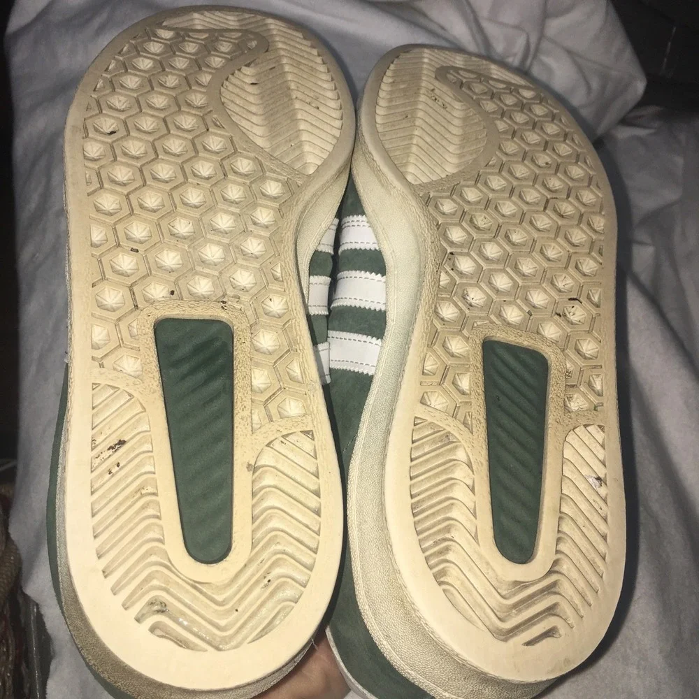 Adidas Campus Suede Sneakers Olive Green Size M8,W10